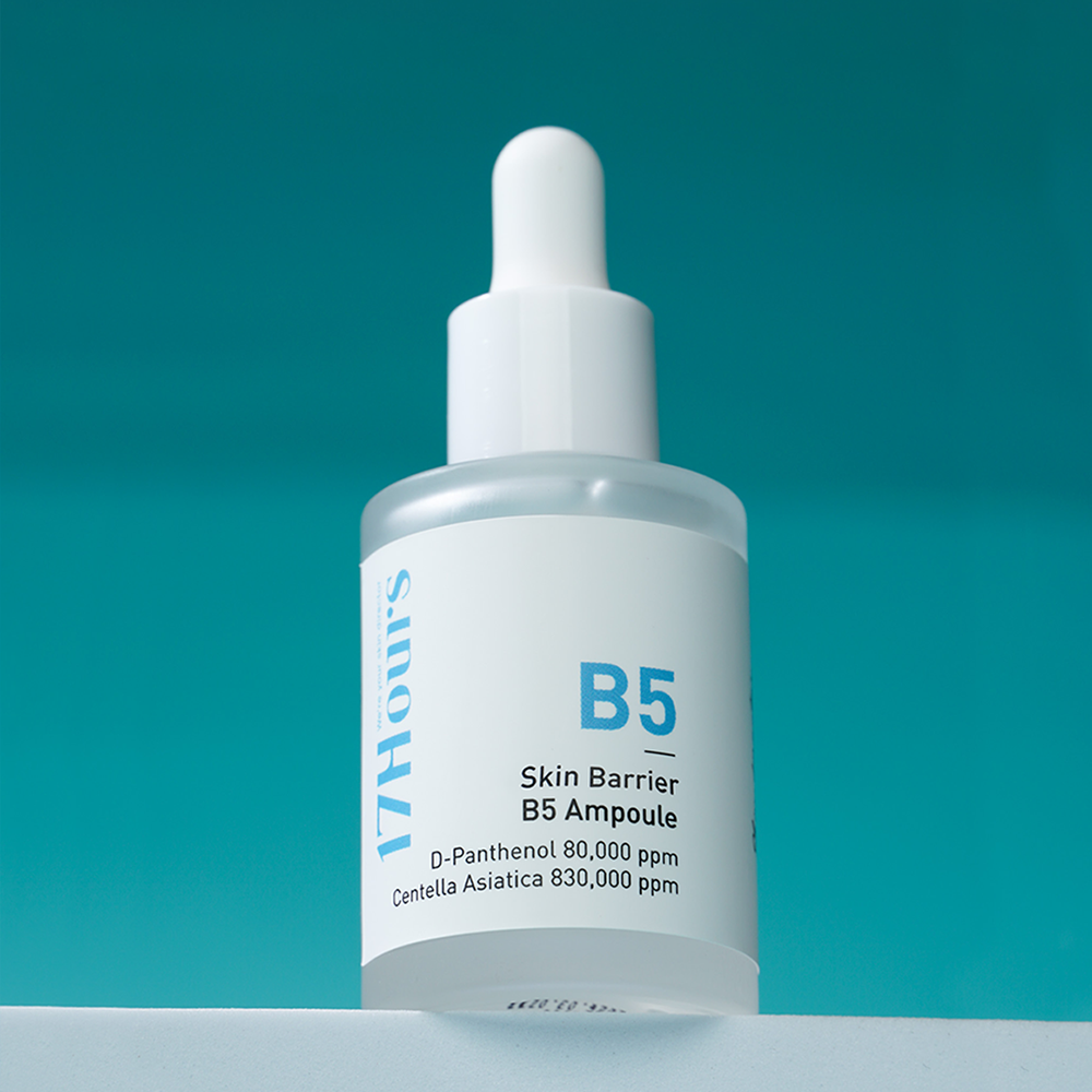 17아워즈 스킨 베리어 B5 판테놀 진정 화잘먹 앰플 30ml - 상품 이미지