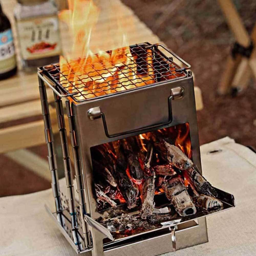 미니 화로대 화로 캠핑 1인용 숯불 소형 백패킹