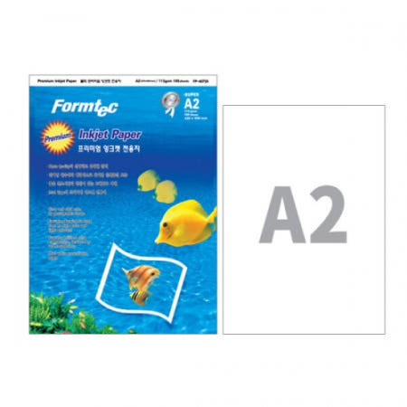 조조 잉크젯전용지 A2 115g100장 사진인화용지 잉크젯포토용지