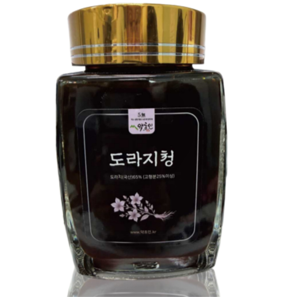 국산 약도라지 도라지청 목에좋은 차 약도라지청 500g, 1개 제품 이미지