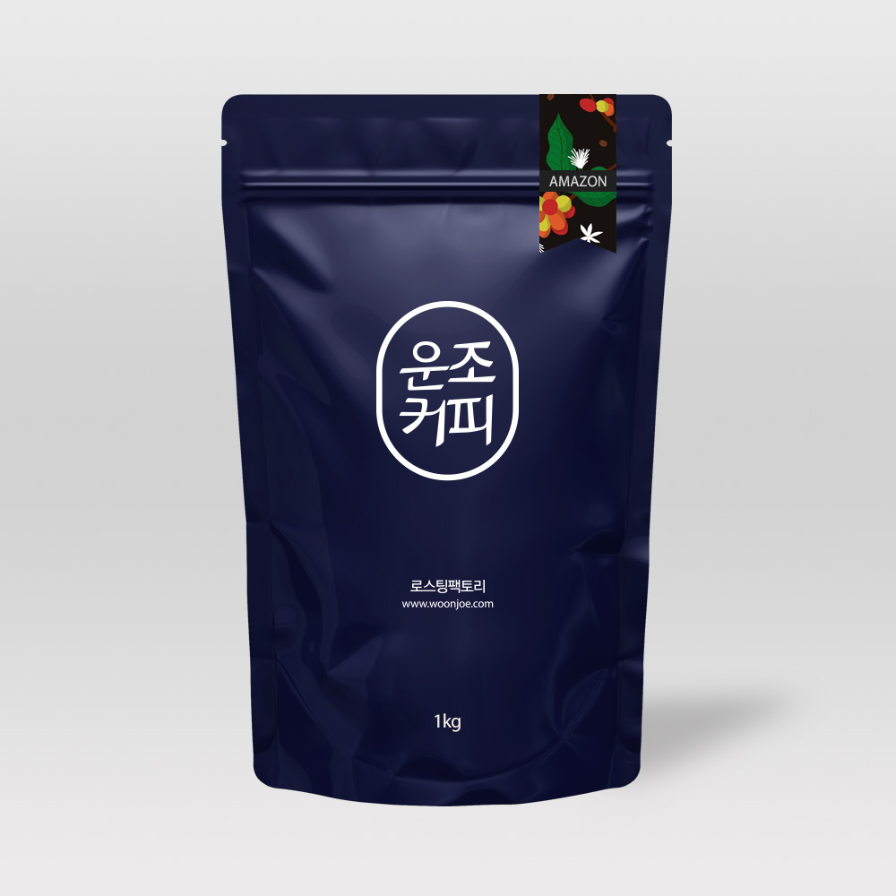 운조커피 아마존 블렌드 1kg - 상품 이미지