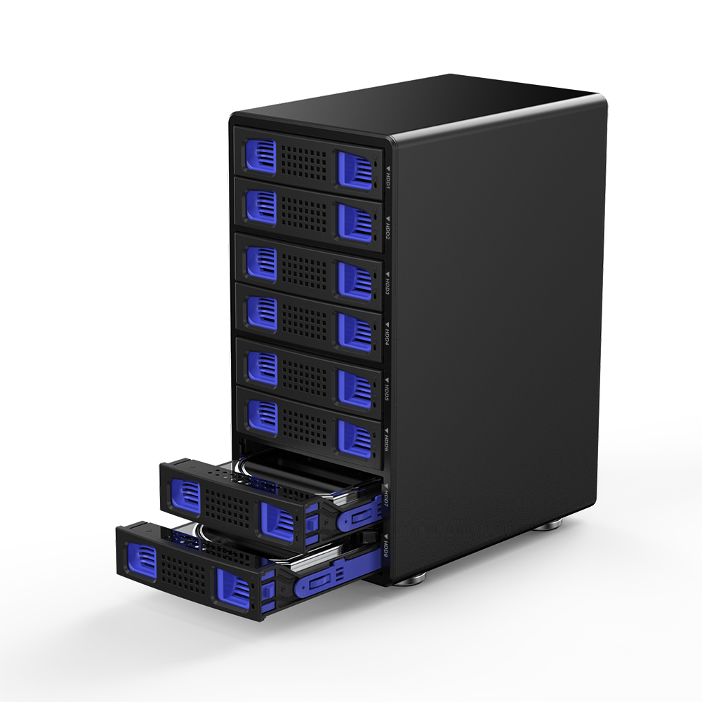 넥스트유 8베이 USB 3.2 Gen2 10G 데이터 스토리지 HDD SDD 하디온 S2 - 상세 이미지 2