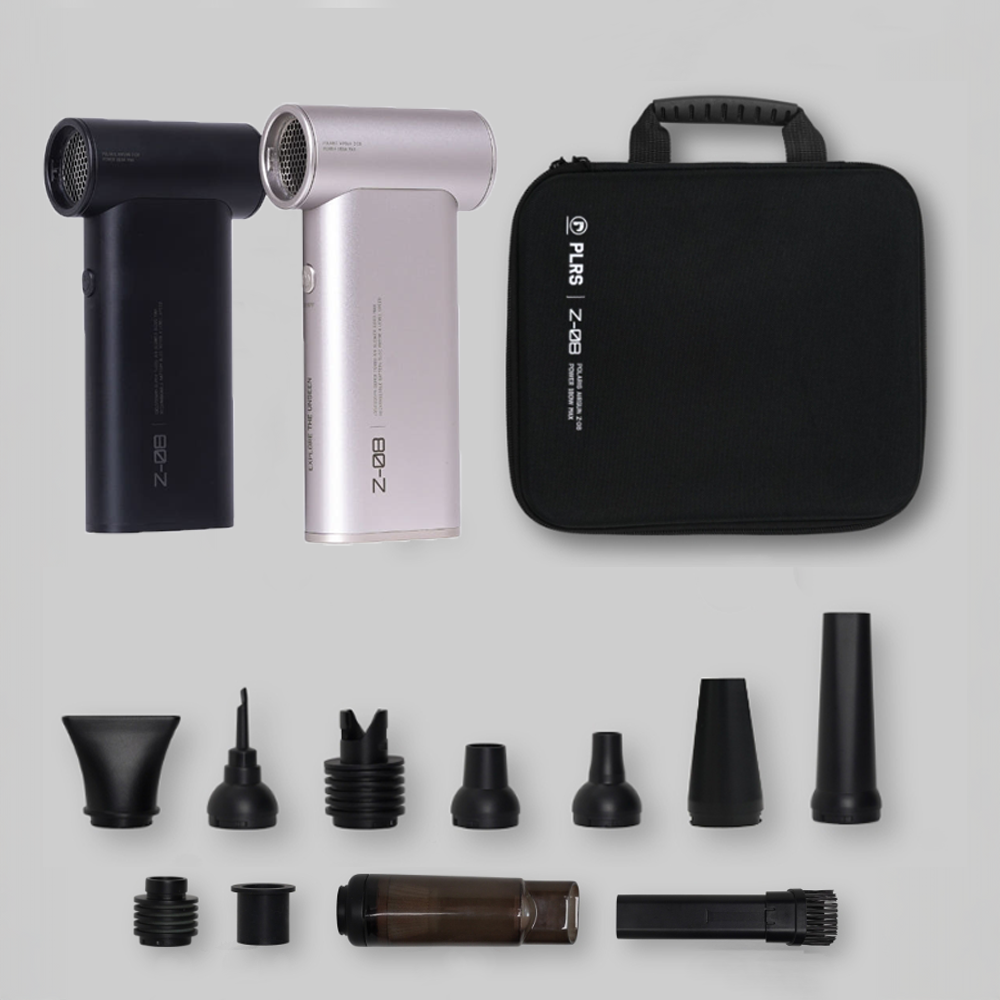 폴라리스 에어건 무선 미니 초강력 송풍기 캠핑 차량 청소 가정용