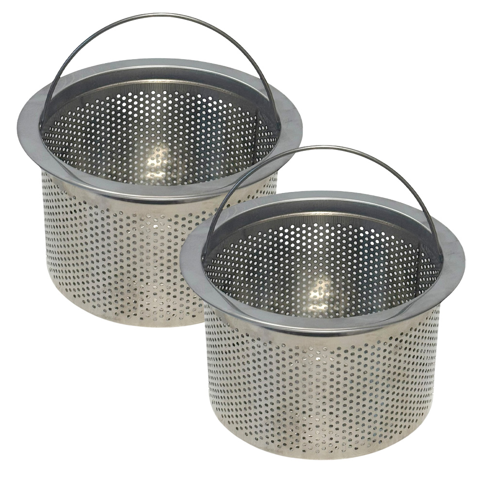 스텐 싱크대 거름망 배수구 음식물 거름통 2개 세트