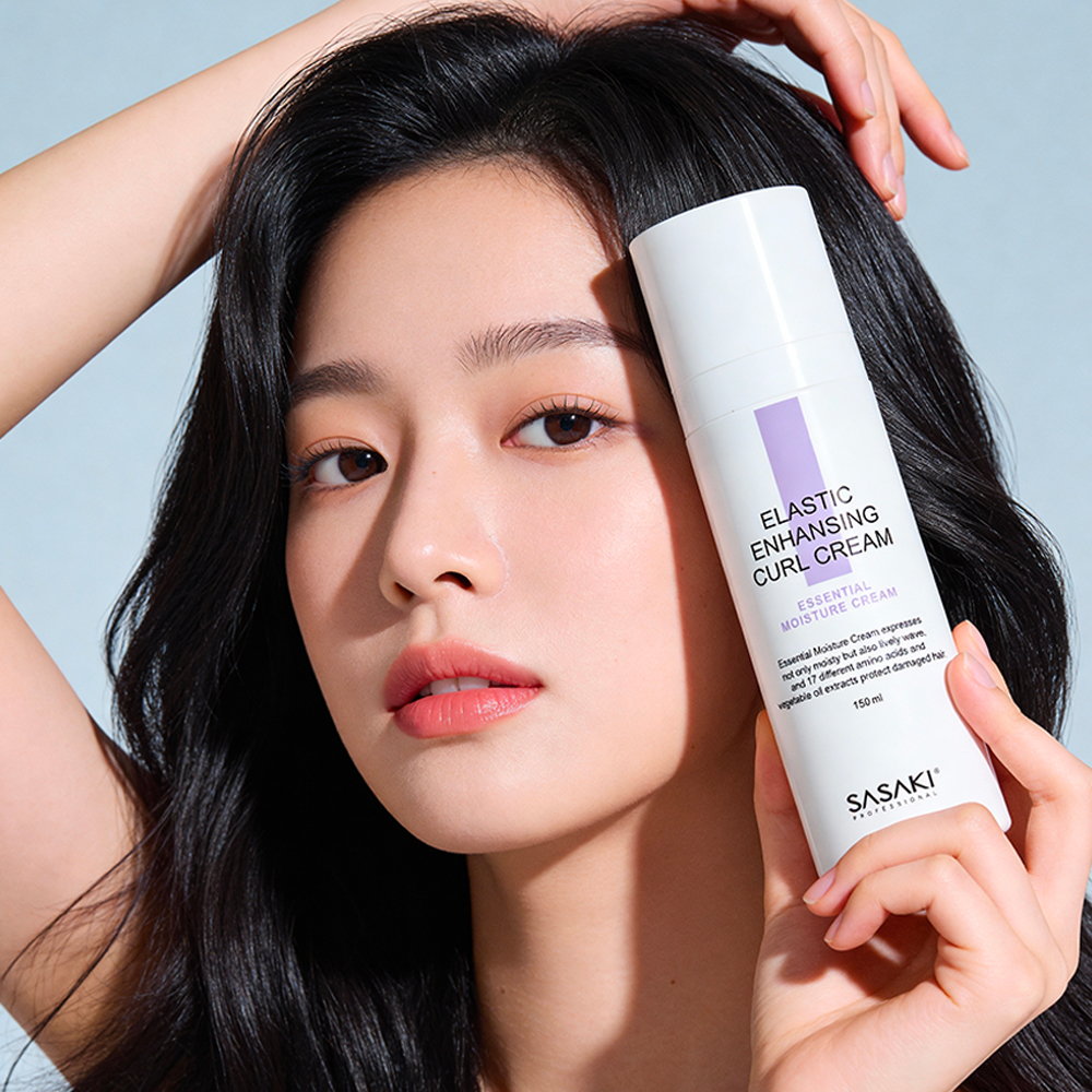 사사키 엘라스틱 인헨싱 단백질 컬크림 웨이브 파마 컬유지 150ml 이미지 2
