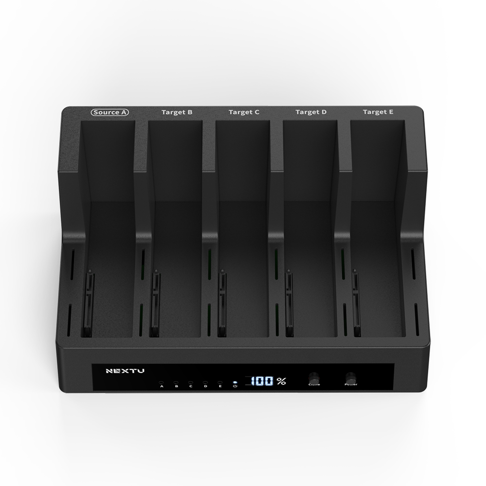 넥스트유 5베이 USB 3.0 SSD HDD 하드 도킹스테이션 복사기 하디온 D2 - 상세 이미지 2
