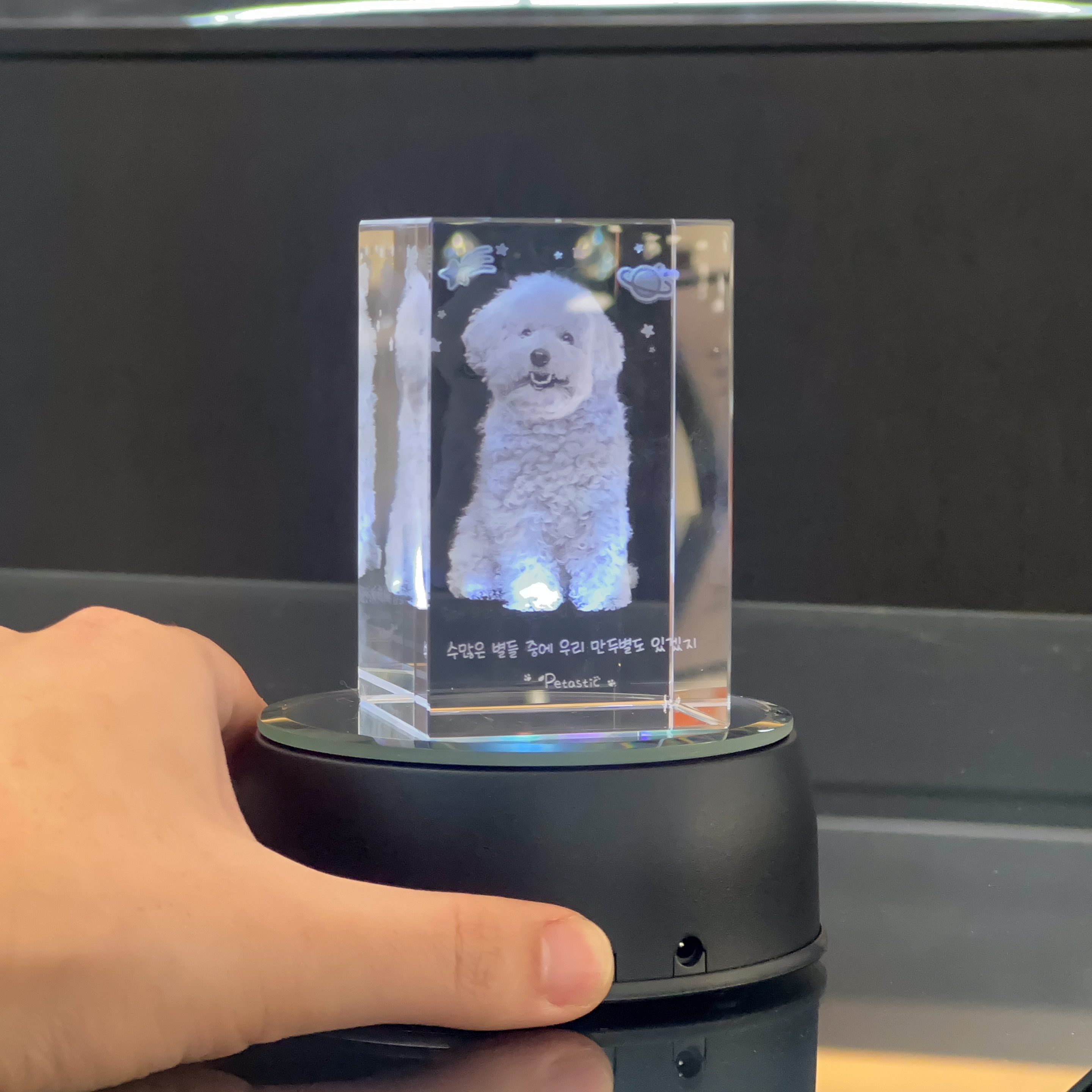 강아지 고양이 추모함 유골함 꾸미기 추모용품 메모리얼스톤 펫타스틱 하랑별펫 이미지 3