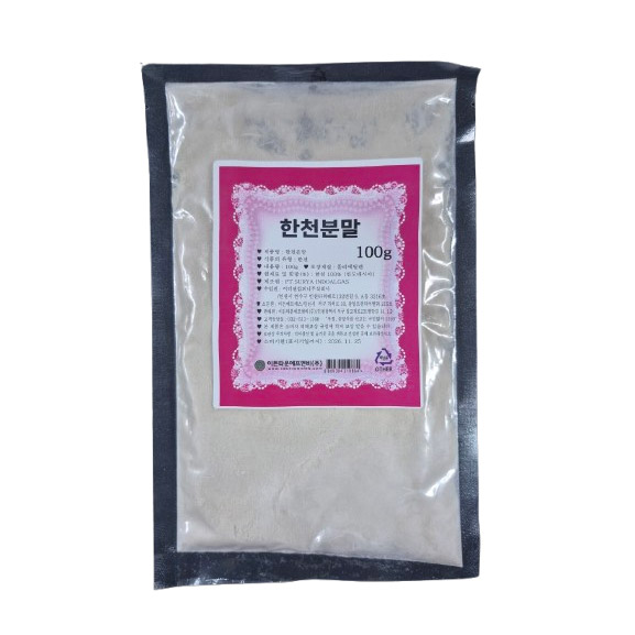 한천분말100g 한천파우더 푸딩 젤리 양갱 식물성 강아지 간식 만들기 쨈 베이킹 재료 - 상품 이미지