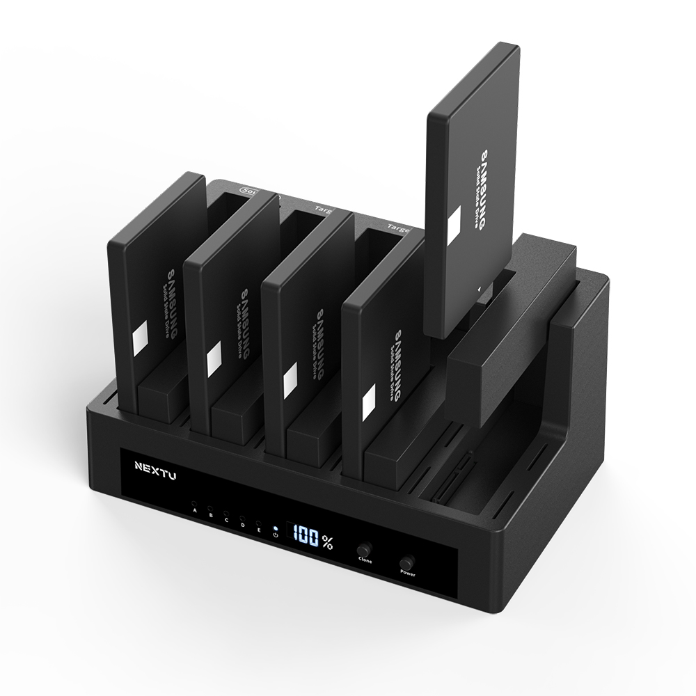 넥스트유 5베이 USB 3.0 SSD HDD 하드 도킹스테이션 복사기 하디온 D2 - 상세 이미지 5