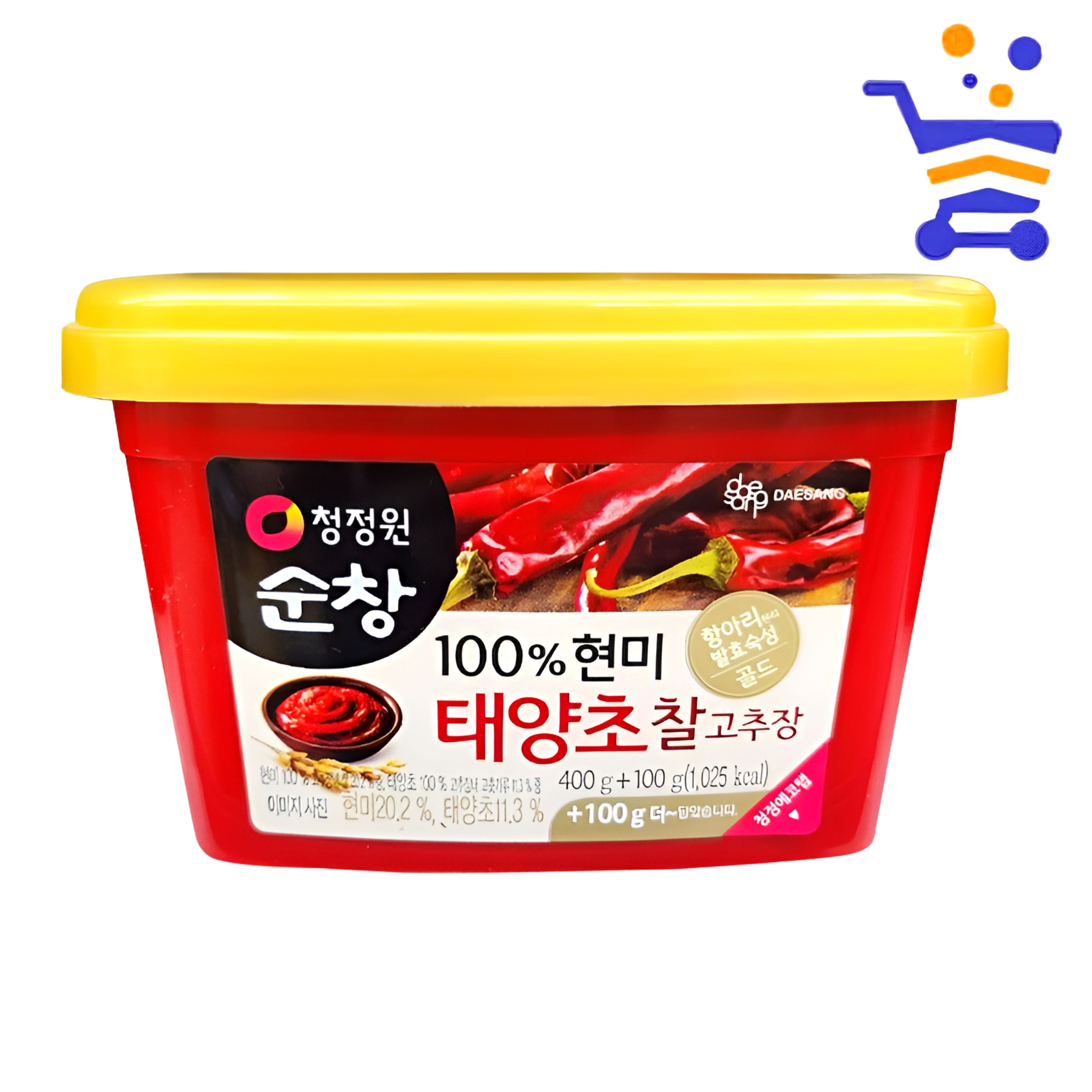 순창 현미 찰고추장 400g+100g - 상품 이미지