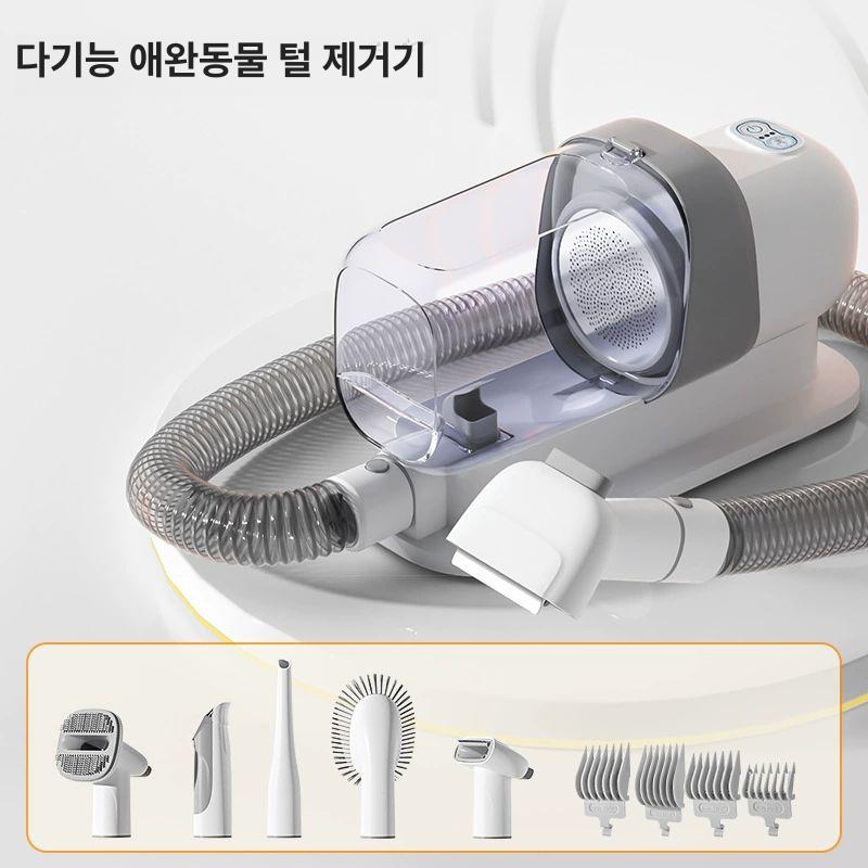 펫청소기 강아지털 제거 고양이털 흡입기 진공브러쉬 워터 드라이어 기본 버튼 3단계온도 - 상세 이미지 4