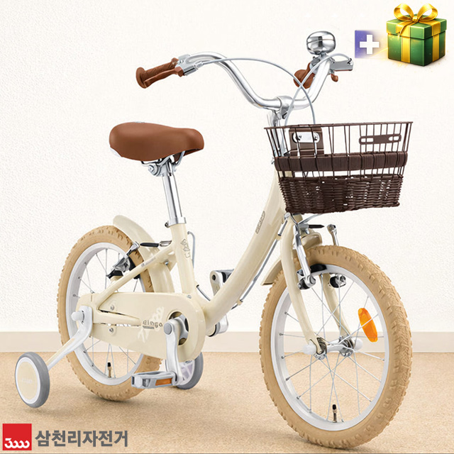 삼천리 2026 16 딩고 4세 5세 아동용 어린이 클래식 네발자전거 100% 완조립