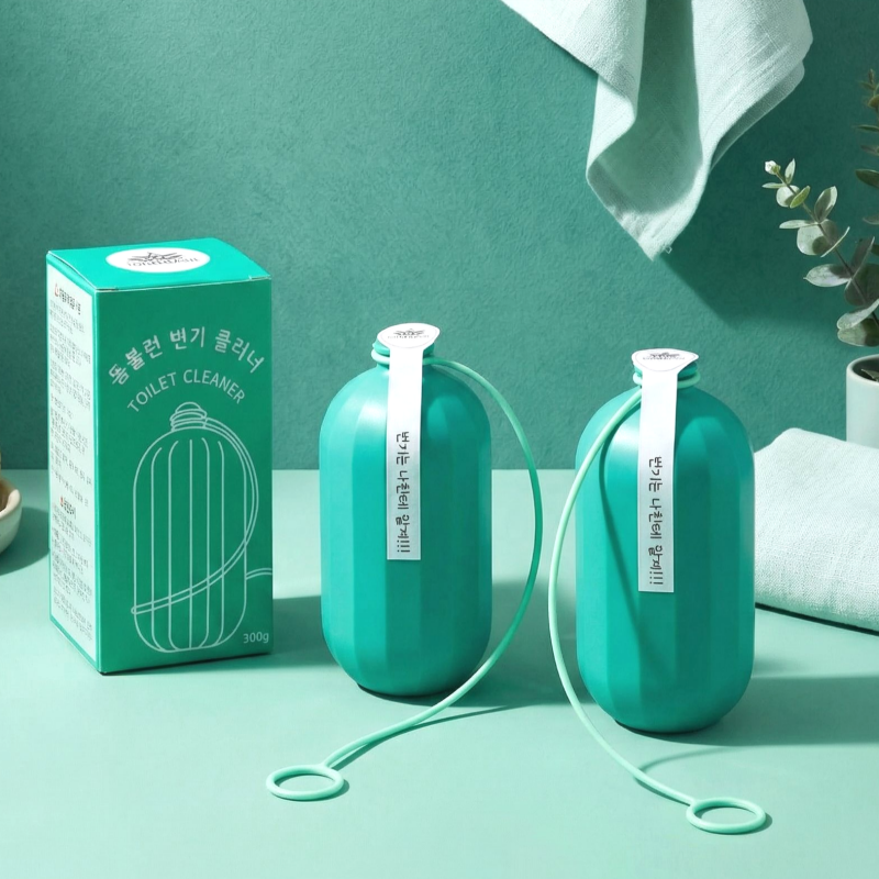 홈블린 대용량 자동 클리너 변기세정제 320g 4개입, 2개