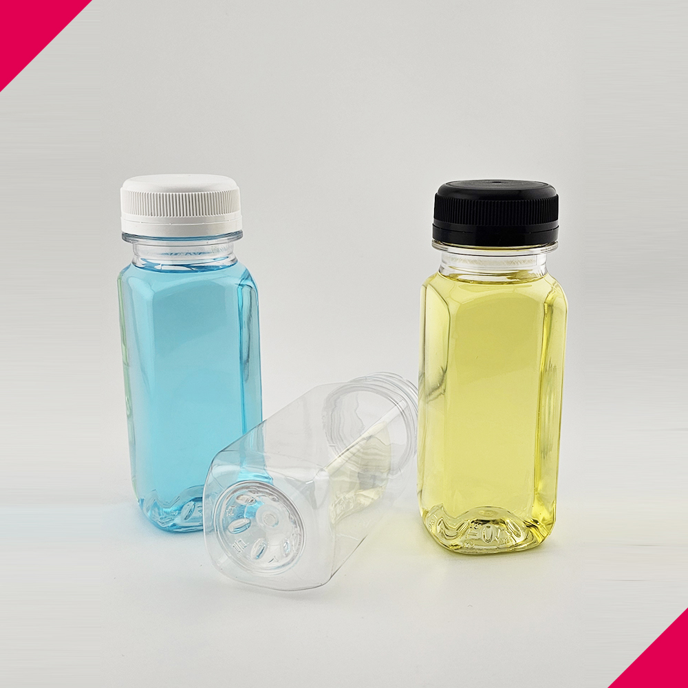 (230개) 사각 150미리 150ml 페트병 주스병 38파이 소스 플라스틱 투명 공병 - 상품 이미지