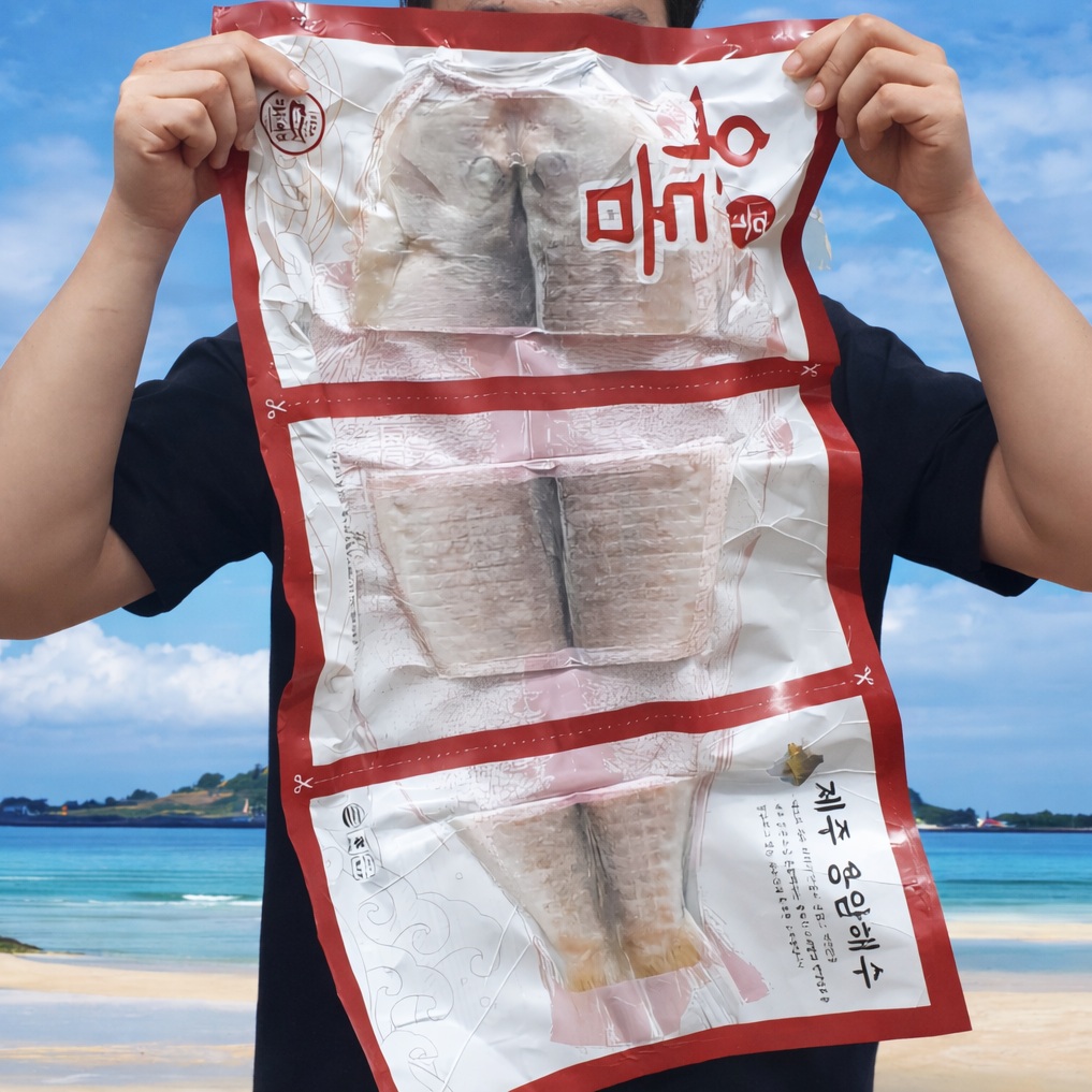 [제주어부] 100% 제주산 대왕 흑옥돔 옥두어 반건조 700g 900g 프리미엄 - 상품 이미지