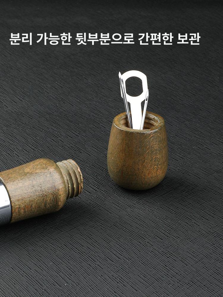 가죽 바늘 손재봉틀 송곳 신발바늘 수리용 수선 키트 도구 공구 헤드형 실 2022l - 상세 이미지 4