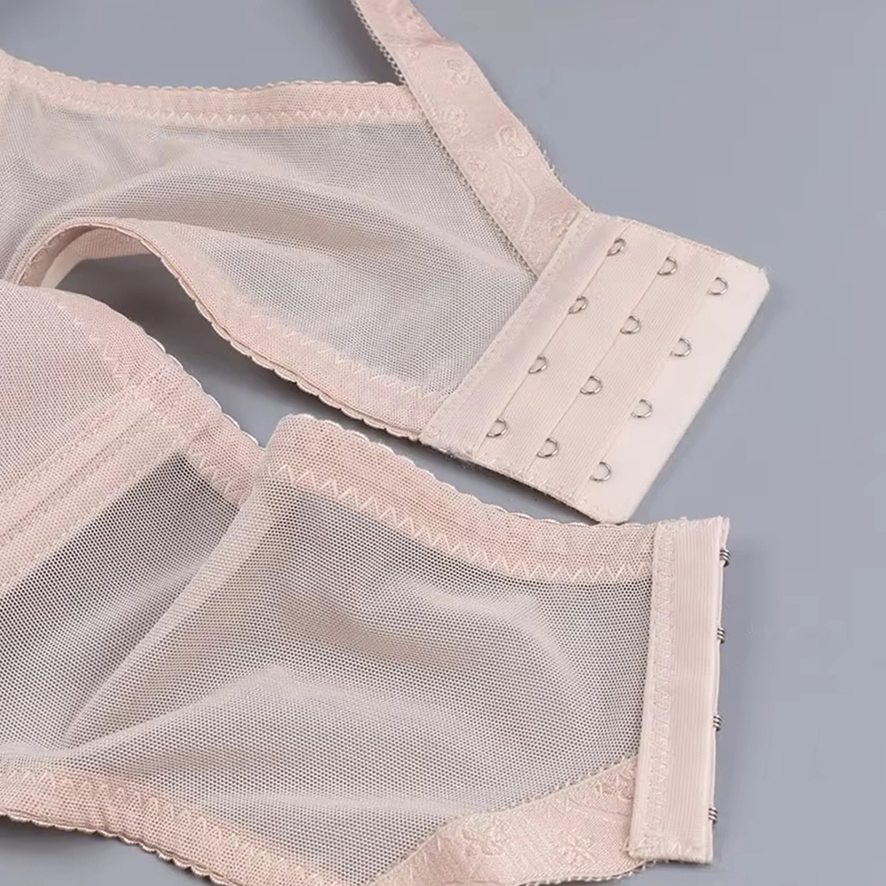 노와이어 처진가슴브라 큰가슴 D 큰컵 자세 교정 편한 미니마이저 압박 이미지 6