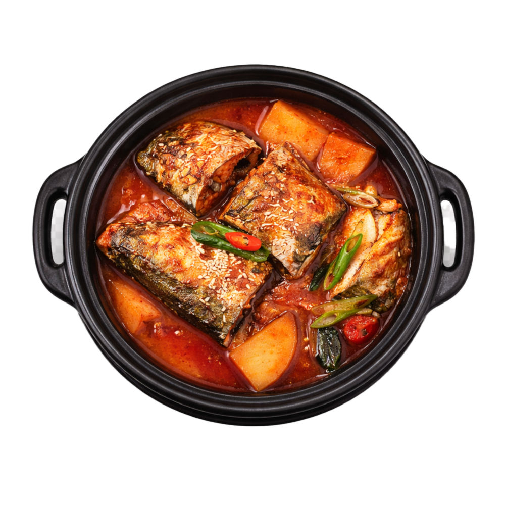 [단골마중] 싱싱한 국내산 생 고등어로 칼칼 매콤하게  생고등어무조림 - 상세 이미지 3