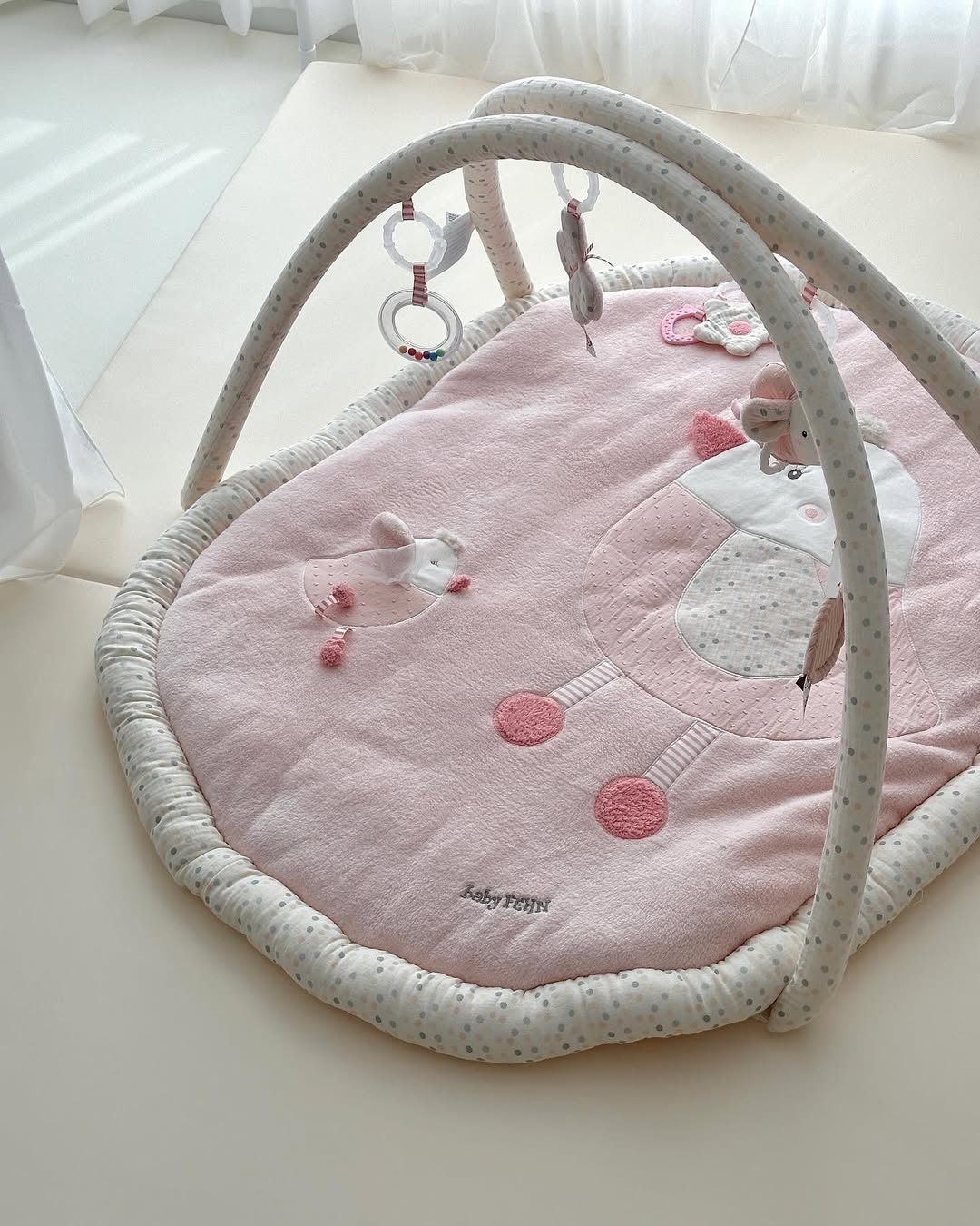 베이비펜 버드 아기 체육관 플레이 매트