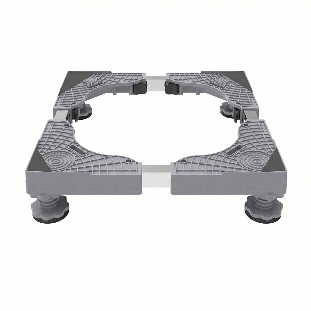 세탁기받침대 수평 높이조절 드럼세탁기 냉장고 에어컨 이동식 다리 싱글프레임 제품 이미지