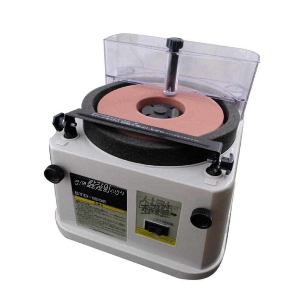 칼갈이 전동 업소용 교체용 기어 커터 습식 180mm 소형 STD-135F + 1000 메쉬 - 상품 이미지