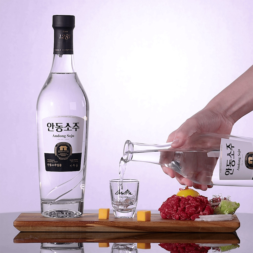 안동소주일품 진 경북도지사 품질확인 한정판 1000병 최고급 증류주 - 상세 이미지 2