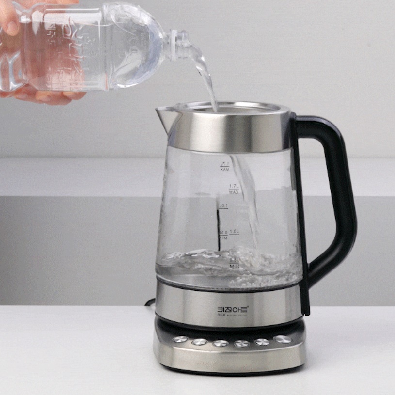 대용량전기포트 온도조절커피포트 전기차탕기