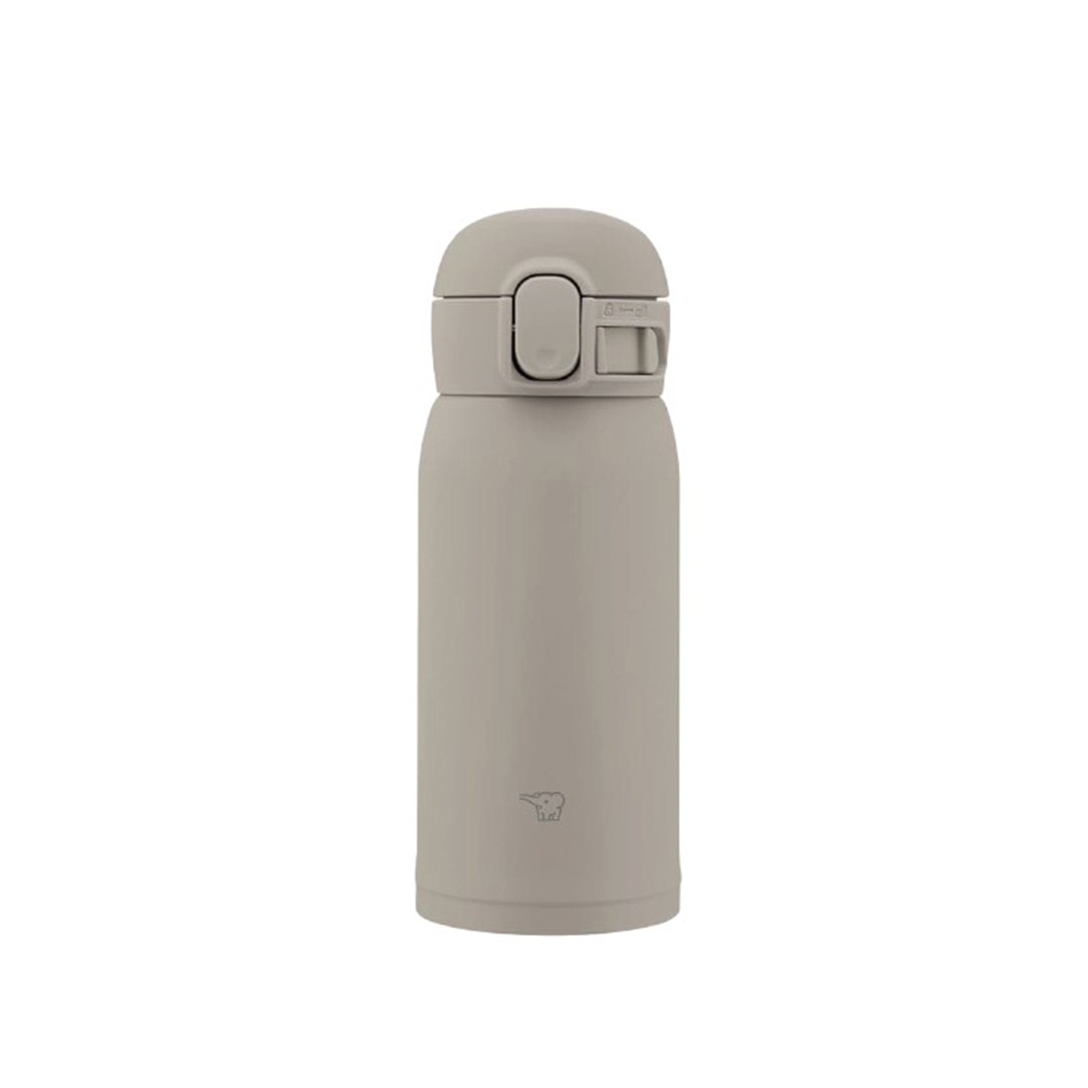 조지루시 심리스 센 원터치 스타일 텀블러 보냉 보온병 360ml, 그레이 - 상품 이미지