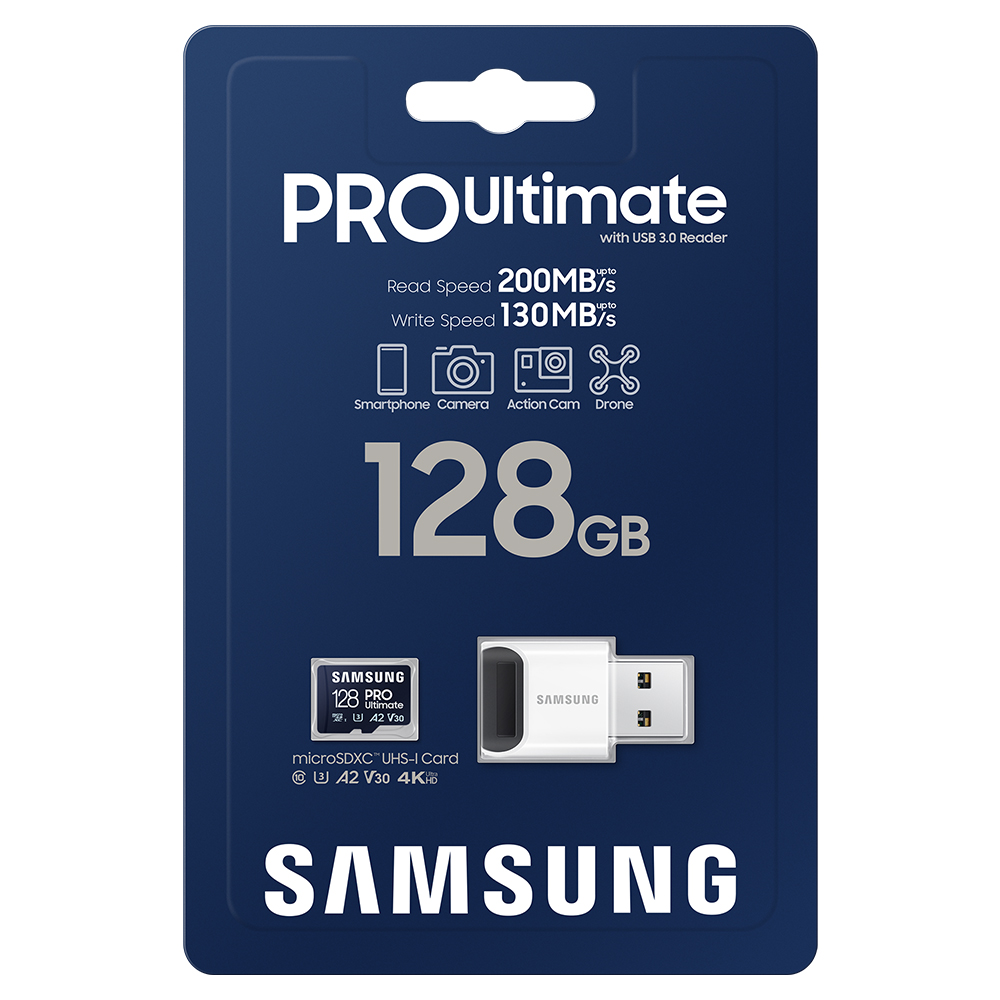 삼성전자 마이크로SD 메모리카드 PRO Ultimate 128GB 리더기구성 - 상세 이미지 3