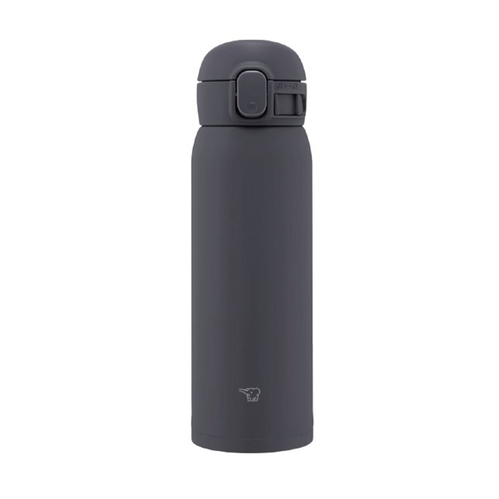 조지루시 심리스 센 원터치 텀블러 보냉 보온병 480ml, 소프트블랙 - 상품 이미지
