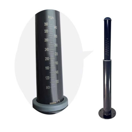 [해외]트레일러 무게 측정기 눈금 압력 하중 견인 게이지 1. 은설저울(60-350kg)