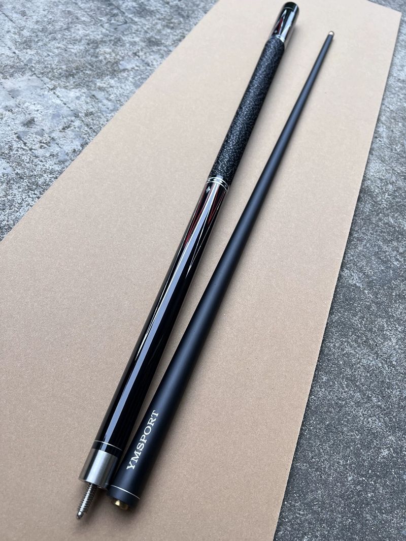 13mm 당구 큐대 연습 개인큐 쿠션용 3구 검정 라벨 13mm 꼬임 손잡이 - 상품 이미지