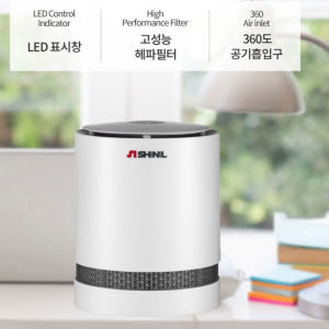 작은 공기청정기 사무실용 실내 거실 회사 탁상용 공기청정기 개봉기 | 실사용 후기 - 상품 이미지 4