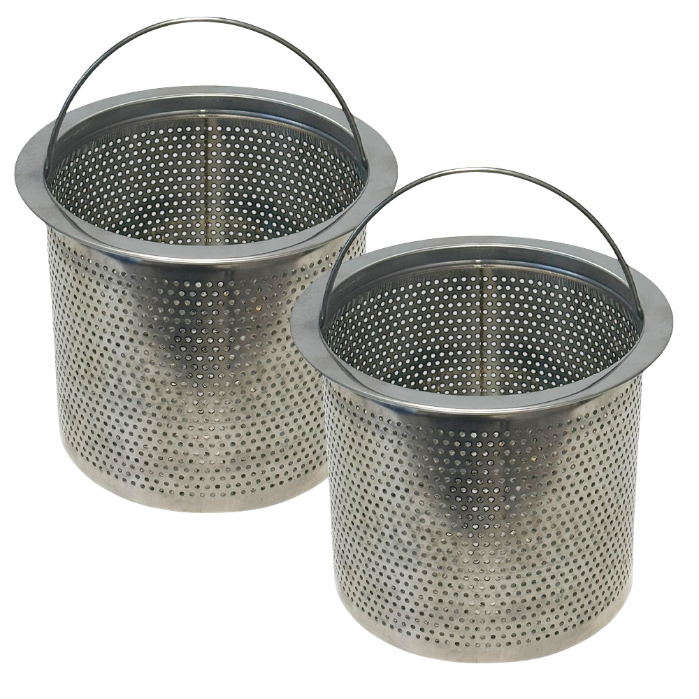 스텐 싱크대 거름망 배수구 음식물 거름통 2개 세트