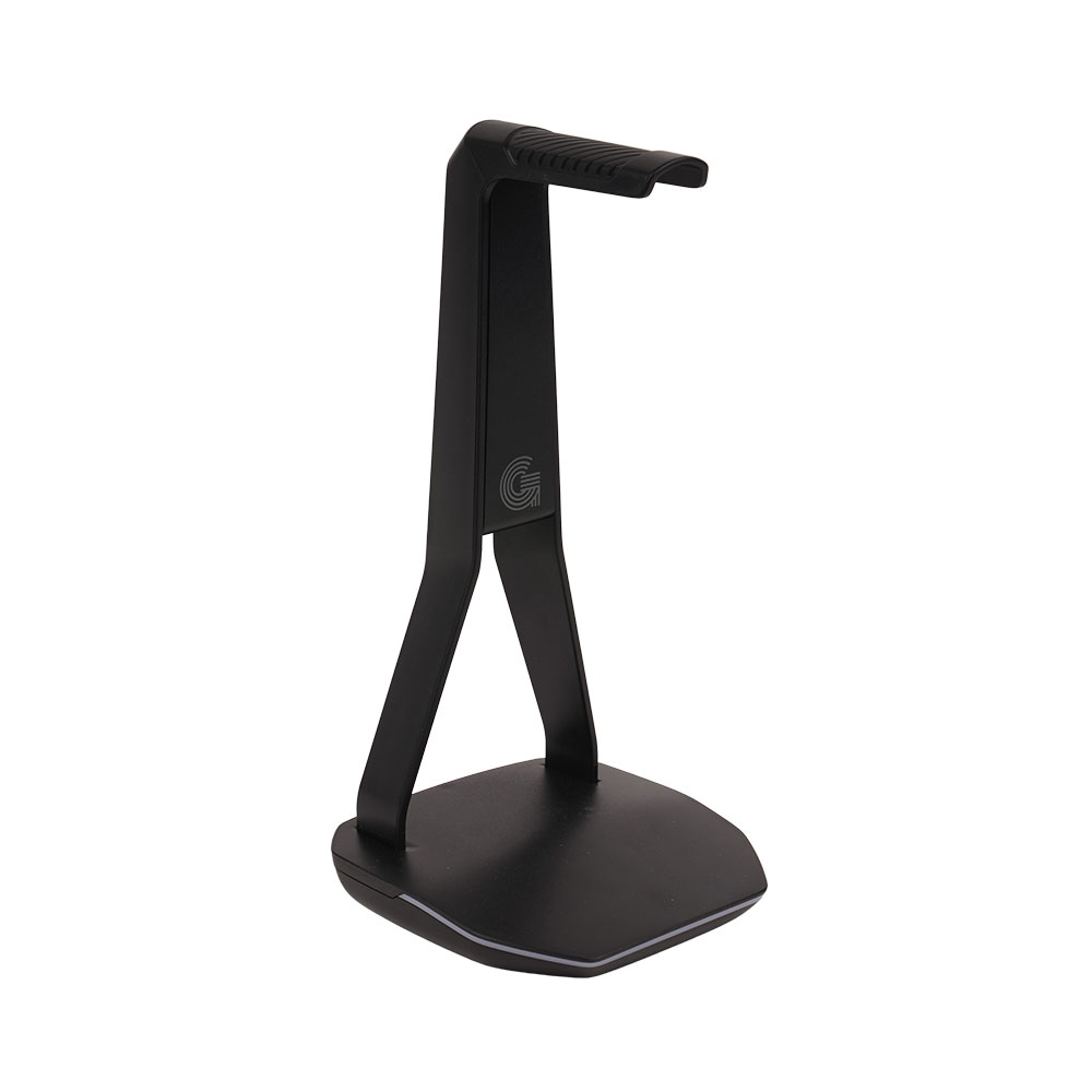 지클릭커 G-SHOT GHUB-MULTI2 게이밍 RGB USB 허브 헤드셋 스탠드 거치대 블랙 제품 이미지