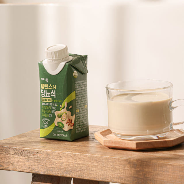 케어웰 밸런스N 당뇨식 트리플케어 혈당관리 환자 식사대용 영양식 간식음료 200ml, 72개