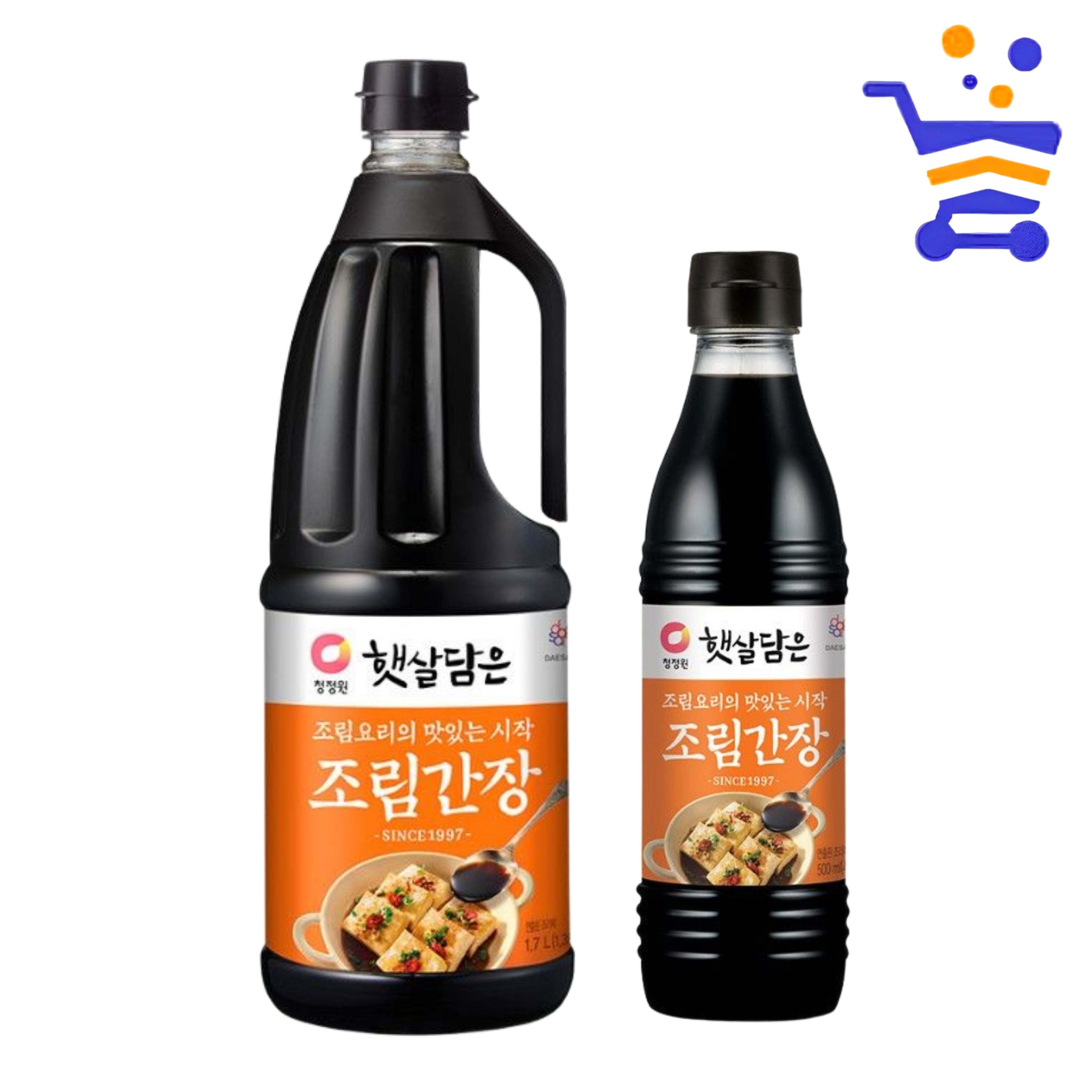 햇살담은 조림 간장 1.7L+조림 500ml (5838) - 상품 이미지