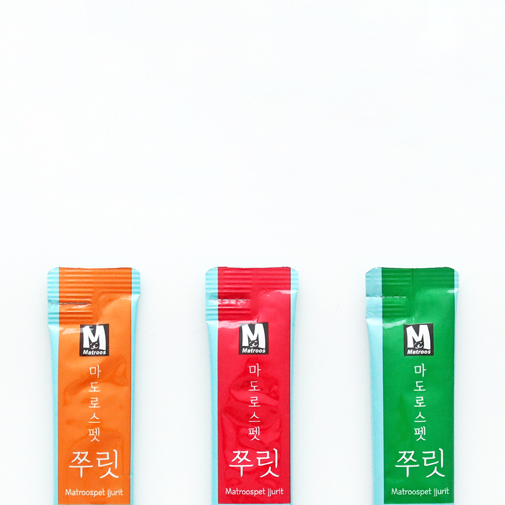 마도로스펫 쭈릿 명태살, 닭가슴살, 홍연어살 스마트팩 15g 30p 고양이 츄르 간식 - 상세 이미지 3