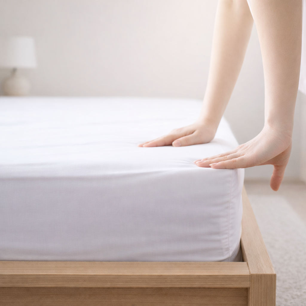 모던 침대 방수 커버 높은 호텔 패밀리 플랫시트 라지킹 LK 매트리스 커버 이미지 6