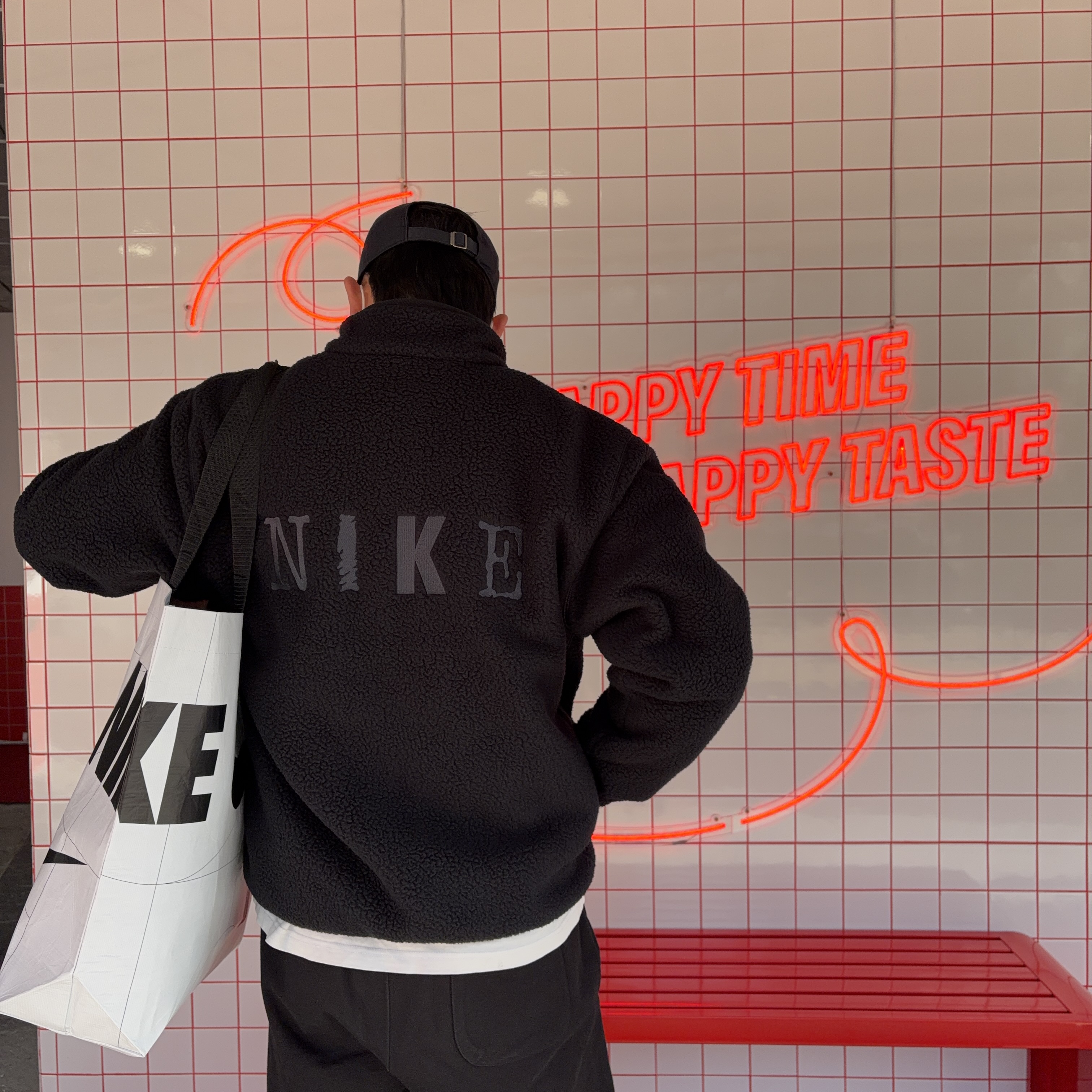 나이키 플리스 백 자수로고 윈터라이즈드 기모 후리스 IM7622 제품 이미지