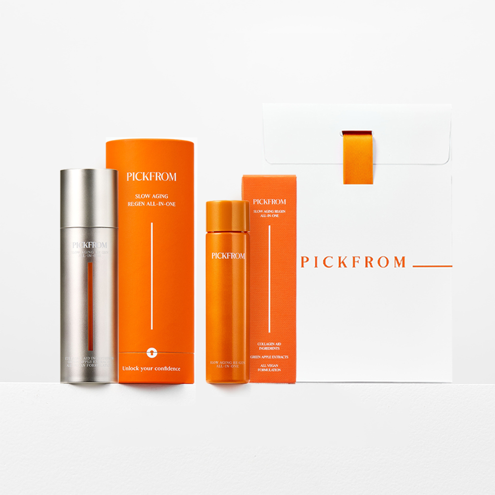 픽프롬 슬로우에이징 리겐 남성 올인원 로션 기프트 세트 본품 50ml+리필 50ml 이미지 4