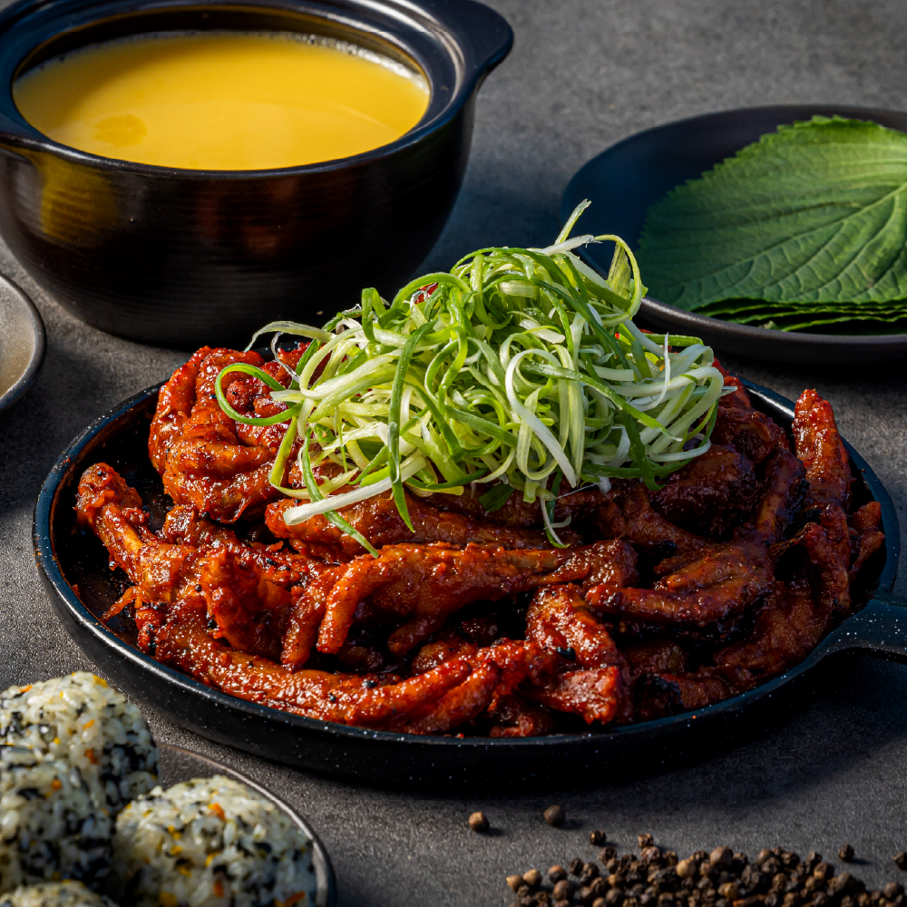 야식플렉스 직화 숯불 무뼈닭발 튤립닭발 캠핑음식 밀키트 250g - 상세 이미지 3