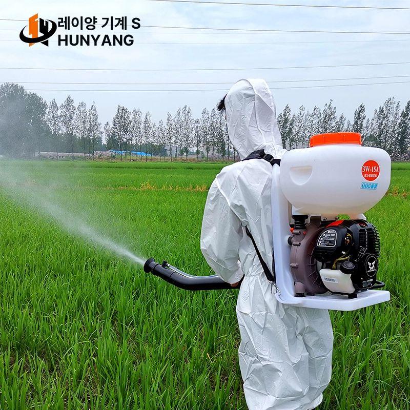 동력 분무기 안개 분사 연무기 농업용 고압 안전 분사기 3w-15a 수양 139fa 15L - 상세 이미지 5