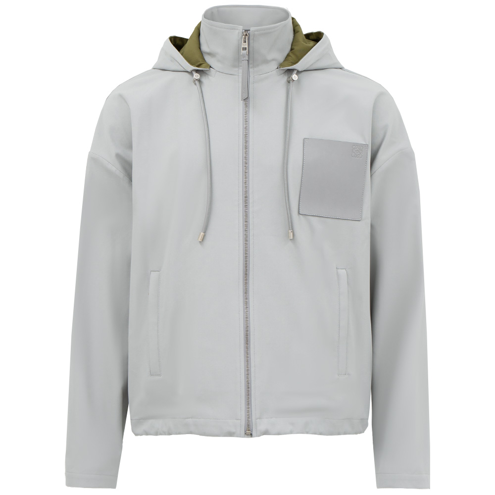 로에베 라이트웨이트 후드 자켓 H526Y02WCO LIGHTGREY (2025 F/W) - 상품 이미지
