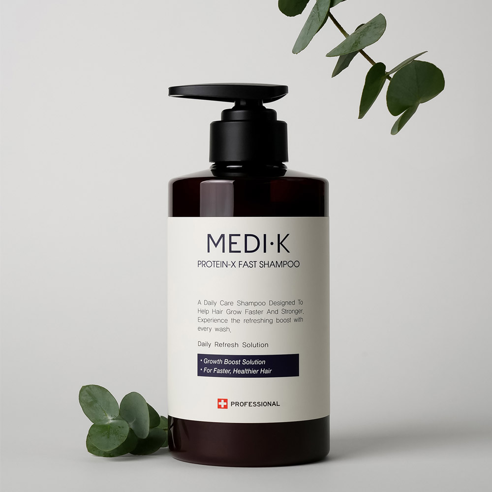 약국입점 메디케이 프로틴-엑스 패스트샴푸 500ml 머리빨리기르는법 초고속성장 단백질 두피케어 극손상 탈색모 이미지 3