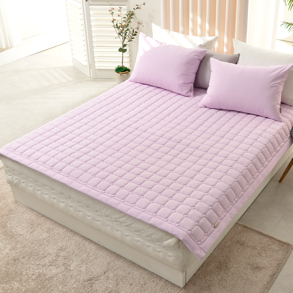 아르떼베딩 아르망 호텔 침구 고밀도 60수 순면 부드러운 미끄럼방지 침대 패드 SS