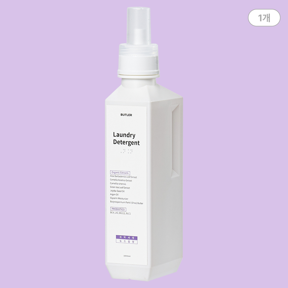 버틀러 세탁세제 프로바이오틱스 1,000ml 향 2종 택1 - 상품 이미지