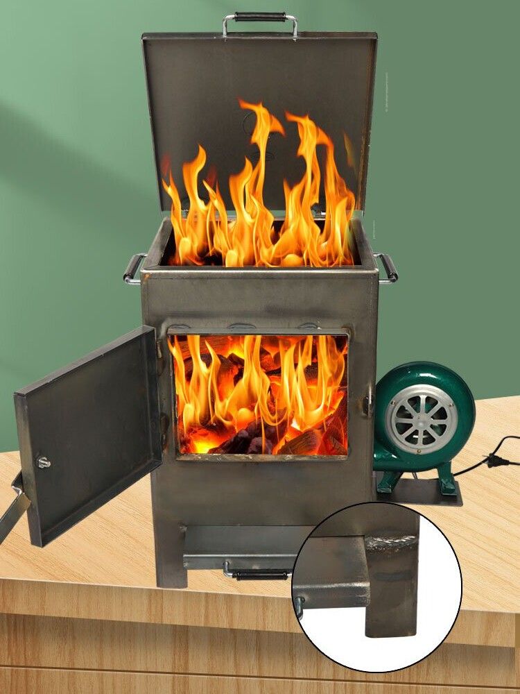 드럼통화목난로 야외 장작난로 소각통 장작 펠렛 농촌 숯 문 대형 (점장 추천) - 상세 이미지 3