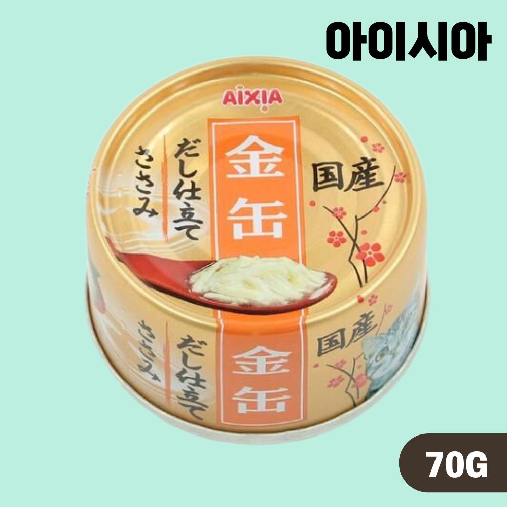아이시아 금관 진육수 고양이 간식 습식캔 3종 콤보, 70g, 24개 - 상세 이미지 3