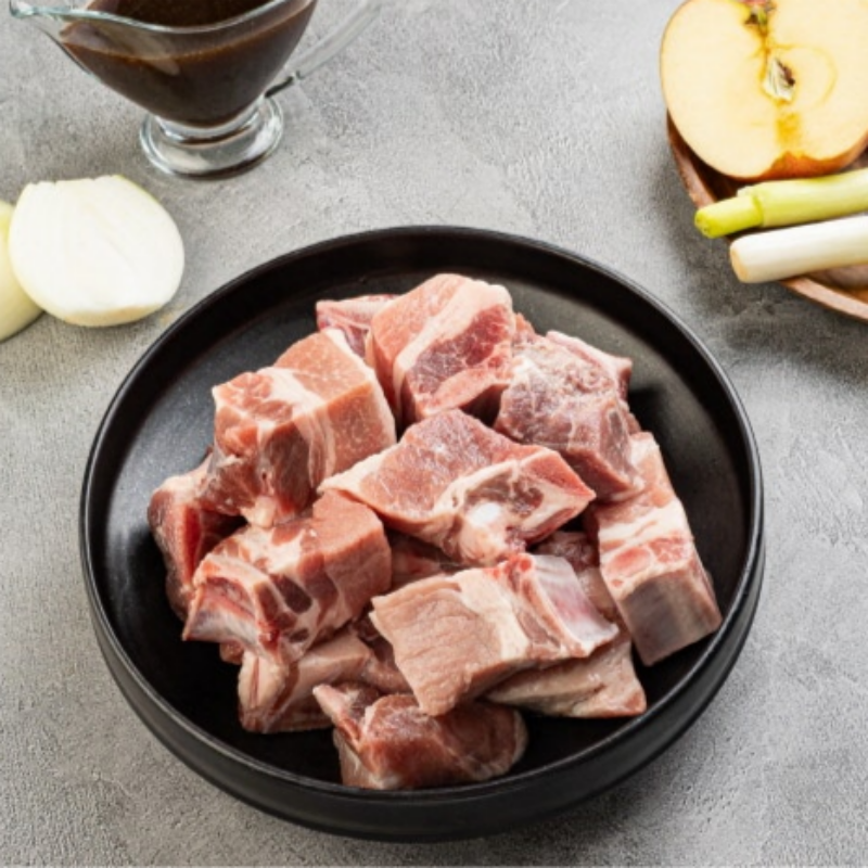자연가득 국내산 100% 한돈 찜갈비 1kg - 상품 이미지